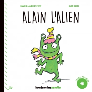 Alain l'Alien - couverture du livre CD