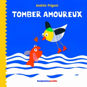 1ère de couverture de Tomber amoureux, livre sonore benjamins media