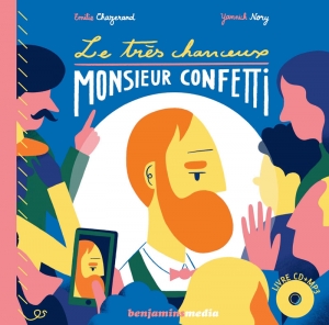 Le très chanceux Monsieur Confetti - Couverture