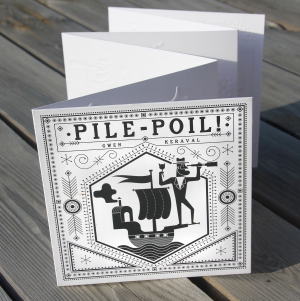 Pile Poil! - livre accordéon de Gwen Keraval