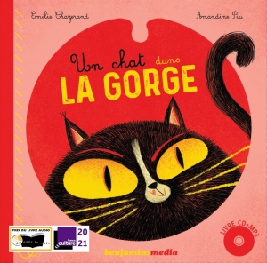 Un chat dans la gorge - livre CD - couverture