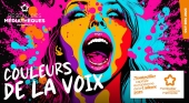 Couleurs de la voix, édition 2023 affiche officielle Couleurs de la voix