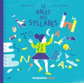 Le bruit des syllabes, nouveauté 1ère de couverture du livre audio Le bruit des syllabes