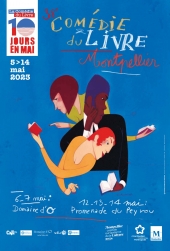 Affiche du festival La comédie du livre 2023