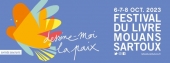 visuel officiel du Festival du livre de Mouans-Sartoux 2023