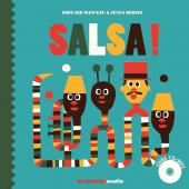 1ère de couve de Salsa !, nouveau livre sonore benjamins media 